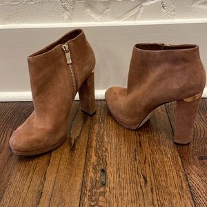 Chunky Heeled Booties
